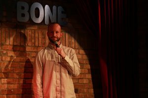 Stand up comedian Gabe Kea performing stand up comedy at the funny bone!