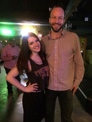 Stand up comedian Gabe Kea performing a shirt swap!