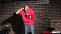 See a comedy video of stand up comedian Gabe Kea as he performs a comedy clip at Go Bananas Comedy Club in Cincinnati, Ohio about how Michael Phelps is built for swimming. Clip provided by Rooftop Comedy