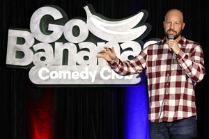 Stand up comedian Gabe Kea performing stand up comedy at the Go Bananas in Cincinnati, Ohio!