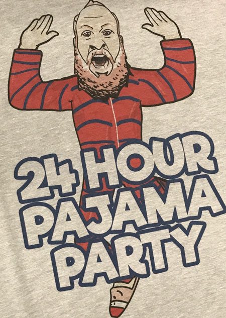 Gabe Kea 24 hour pajama party shirt