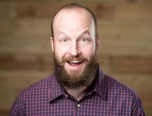 Stand up comedian Gabe kea headshot